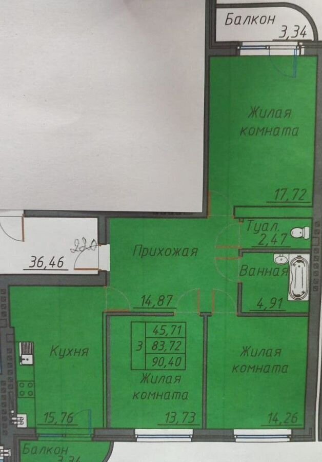 квартира г Таганрог Северный ул Кленовая жилые дома фото 1