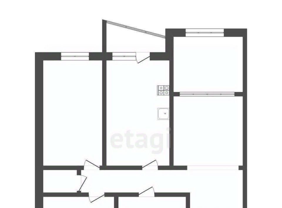 квартира г Сургут ул Иосифа Каролинского 12 30-й фото 2