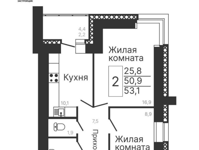 квартира ул Конная 79 фото