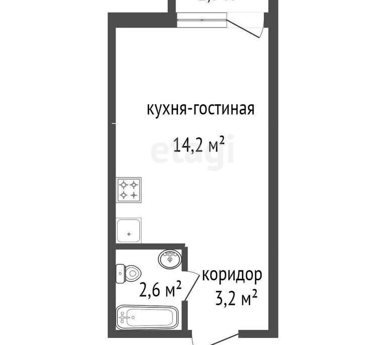 квартира г Уфа ул Пугачева 33 фото 21