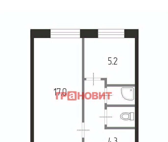 квартира г Обь дом по ул. ЖКО Аэропорта 27 фото 2