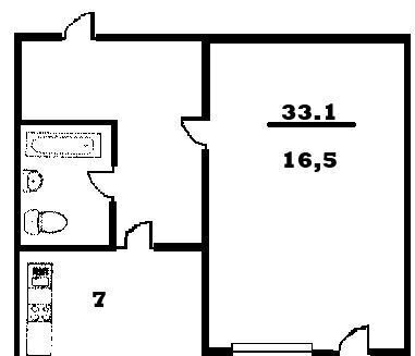 квартира г Балашиха ул Фадеева 13 фото 10