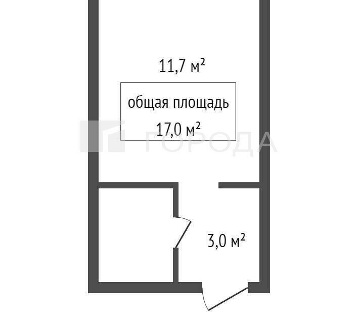 квартира г Новосибирск метро Площадь Гарина-Михайловского Микрорайон, 8Б, село Криводановка фото 9