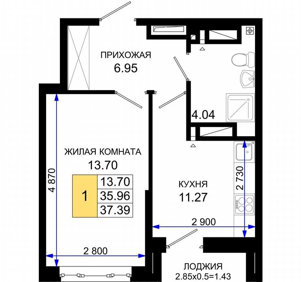 квартира г Ростов-на-Дону р-н Октябрьский Нефтекачка ЖК «Октябрь Парк» квартал фото 2