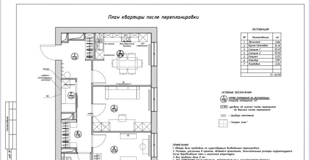 квартира г Москва метро ЗИЛ ул Архитектора Щусева 4к/2 фото 12