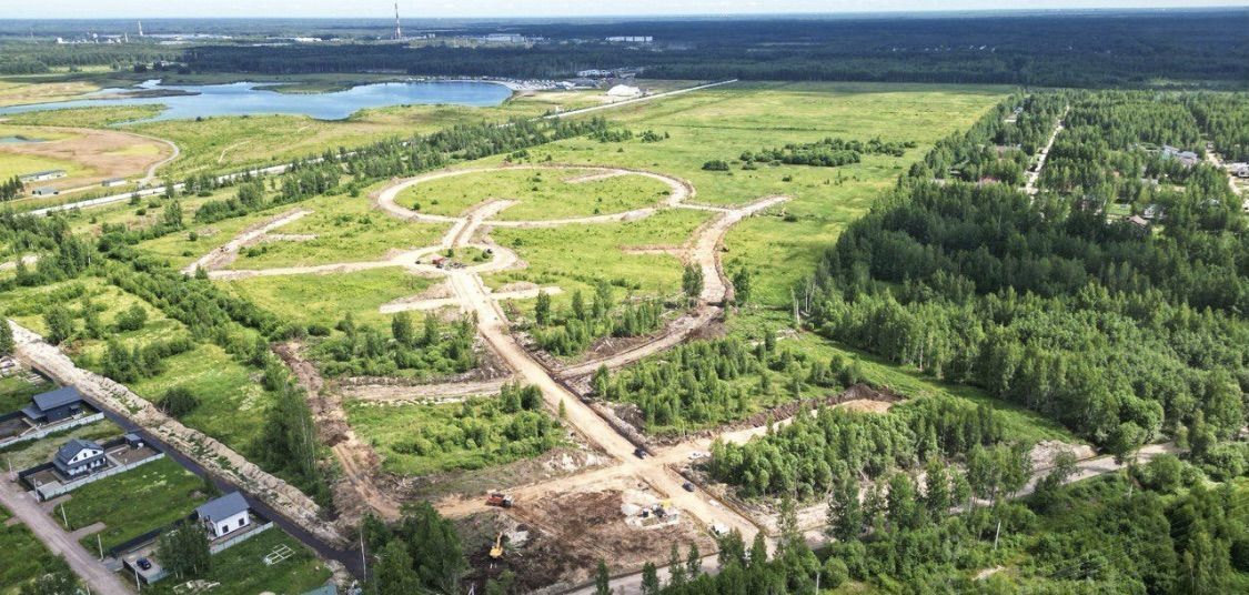 земля р-н Всеволожский г Всеволожск Дорога жизни, 10 км, Всеволожское городское поселение, коттеджный пос. Гольф Клаб фото 1