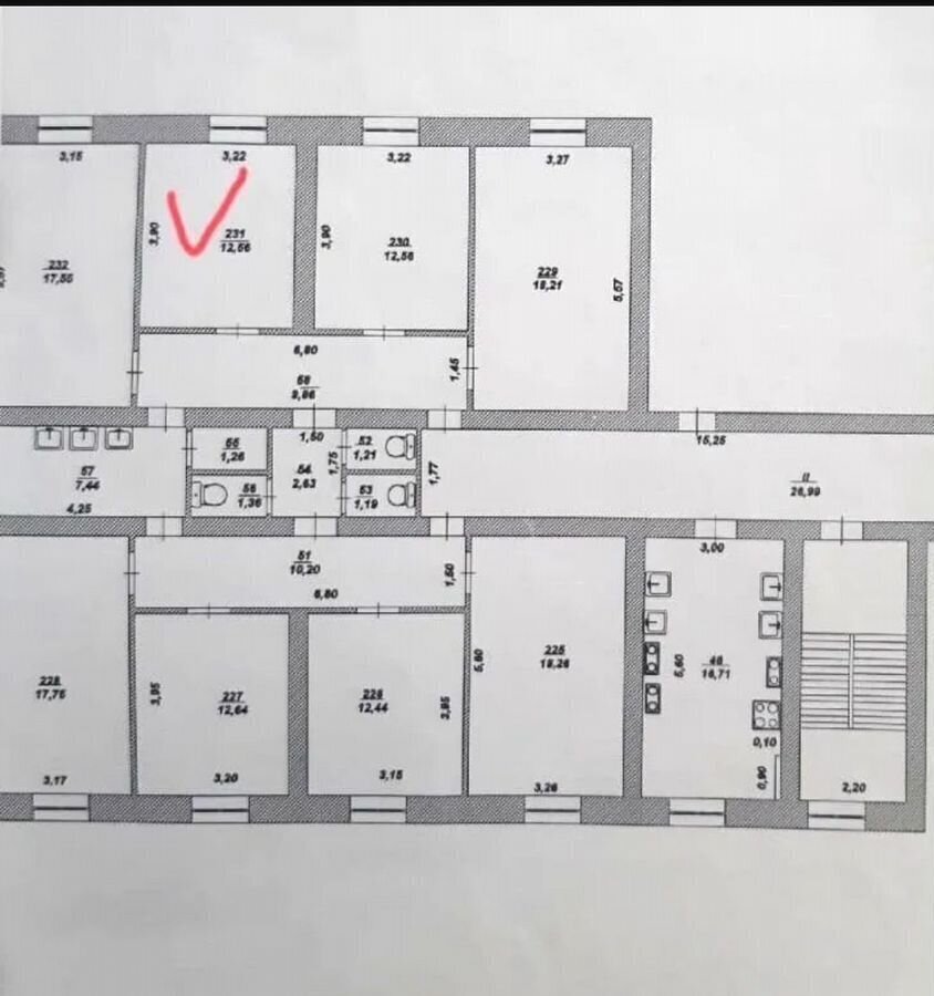 комната г Димитровград ул Власть Труда 24 фото 1