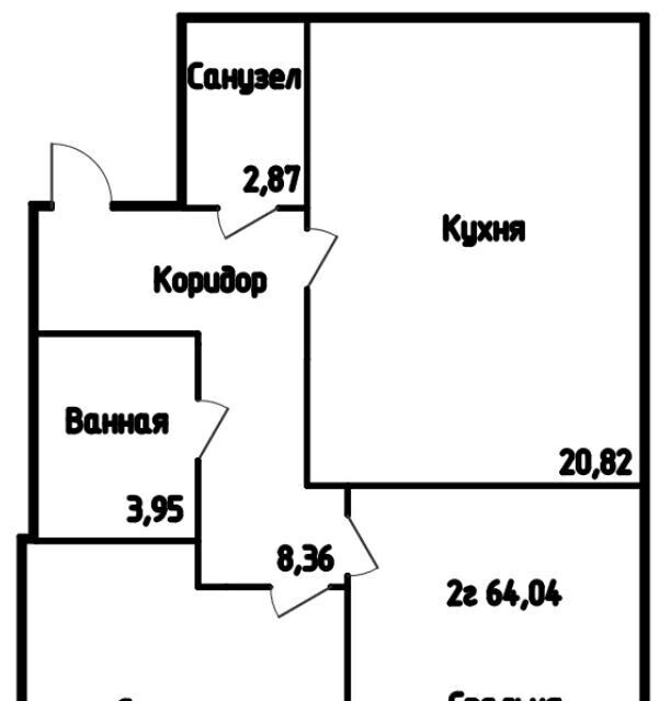 квартира г Саранск Химмаш пр-кт 70 лет Октября 117/3 м-н фото 1
