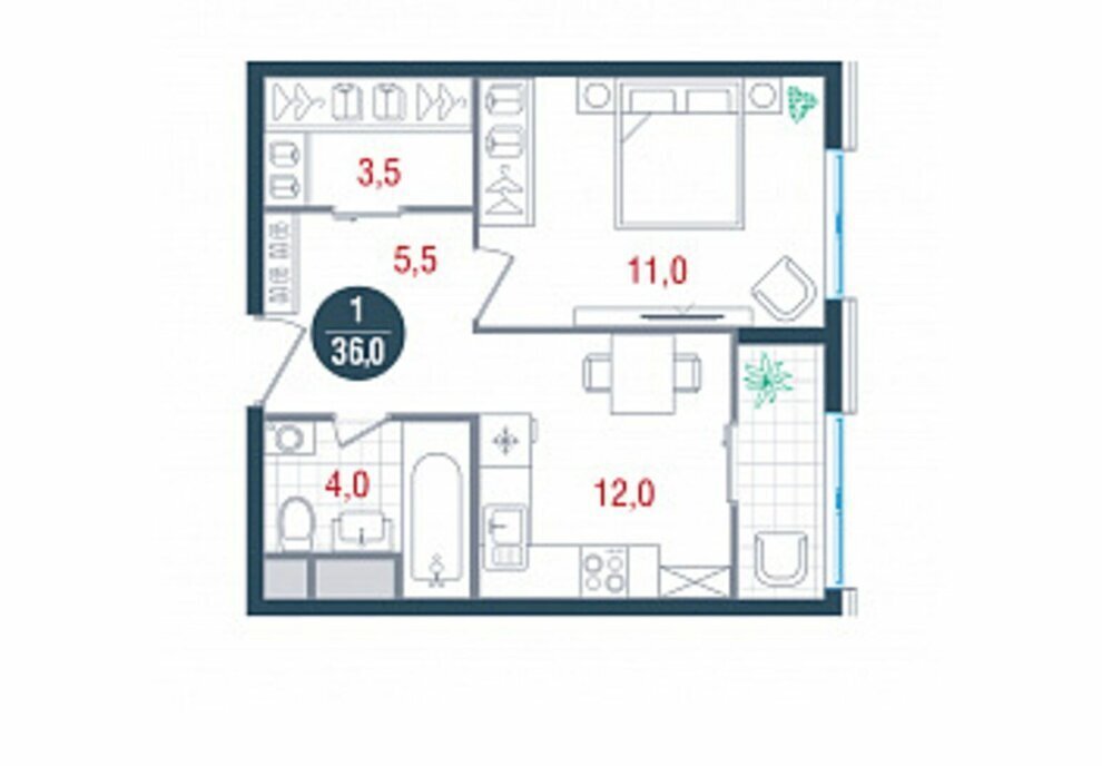 квартира г Москва метро Кантемировская б-р Кавказский 51 фото 1