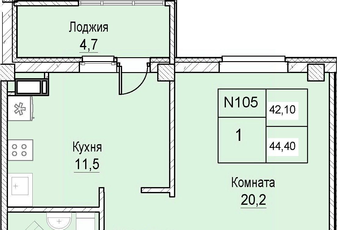 квартира г Нижний Новгород р-н Ленинский ул Июльских Дней фото 1