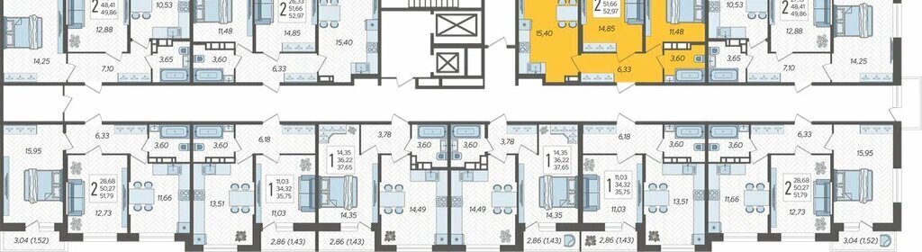 квартира г Краснодар ЖК «Смородина» фото 2
