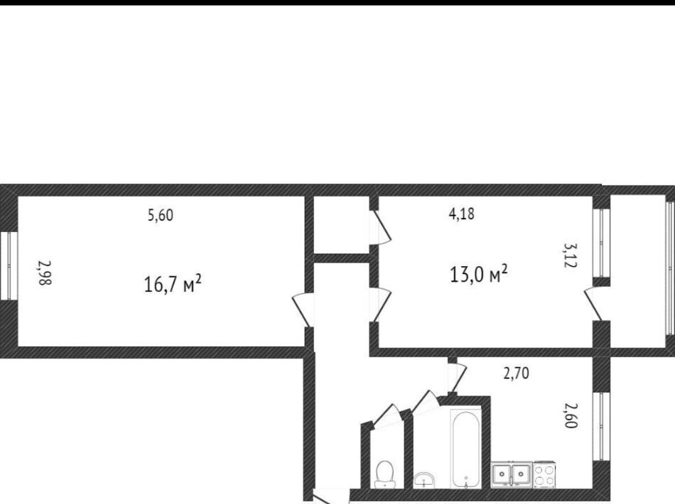 квартира г Нижний Тагил р-н Ленинский ул Ермака 21 фото 19