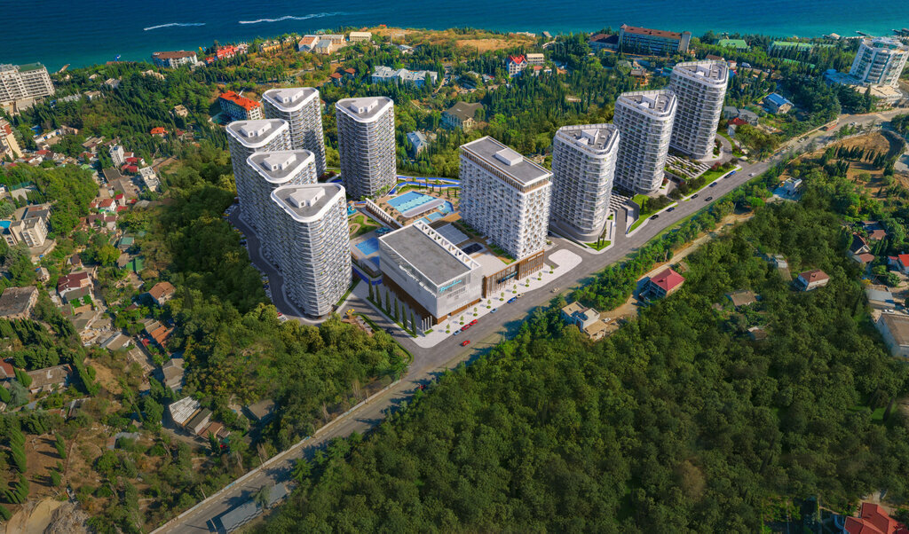 квартира г Алушта Профессорский Уголок жилой комплекс Крымская Резиденция фото 12
