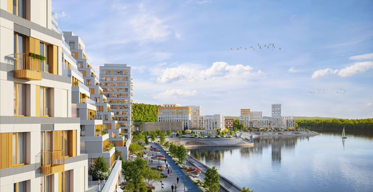 квартира г Нижний Новгород р-н Нижегородский наб Гребного канала 1 фото 7