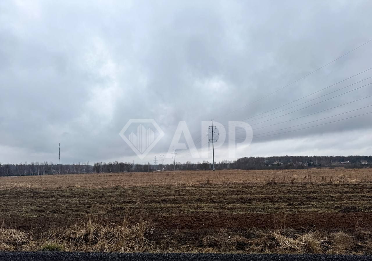 земля г Подольск п Поливаново ул Грибная 19 18 км, коттеджный пос. Поливаново, Воскресенское, Калужское шоссе фото 2