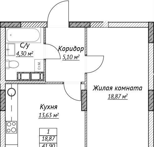 Горьковская ул Медицинская блок 1. 2 фото