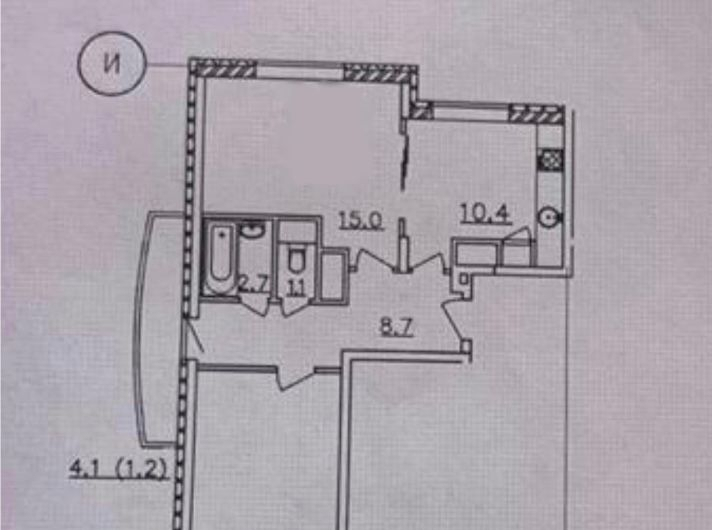 квартира г Лобня ул Колычева 7 микрорайон «Лобня Сити» фото 18