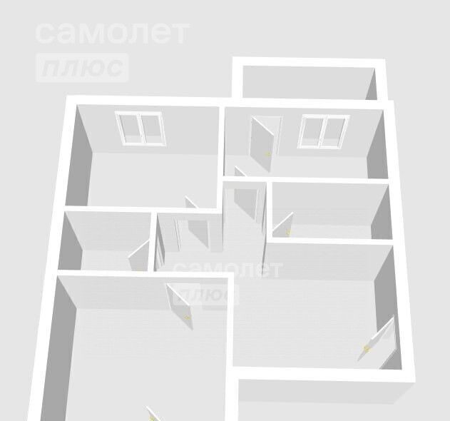 квартира р-н Малоярославецкий г Малоярославец ул Московская 89к/1 ЖК «Яблоневый сад» городское поселение Малоярославец фото 12