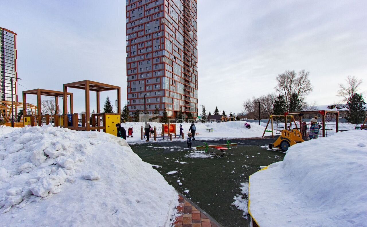 квартира г Новосибирск метро Площадь Гарина-Михайловского р-н Ленинский ул 1-я Чулымская 112/5 фото 22