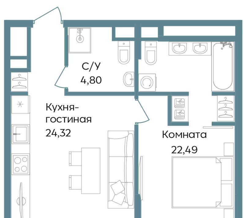 квартира г Саки ул Морская TEMPO фото 1