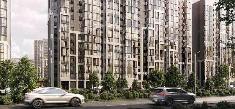 квартира г Всеволожск Южный ЖК Радужный Улица Дыбенко фото 6