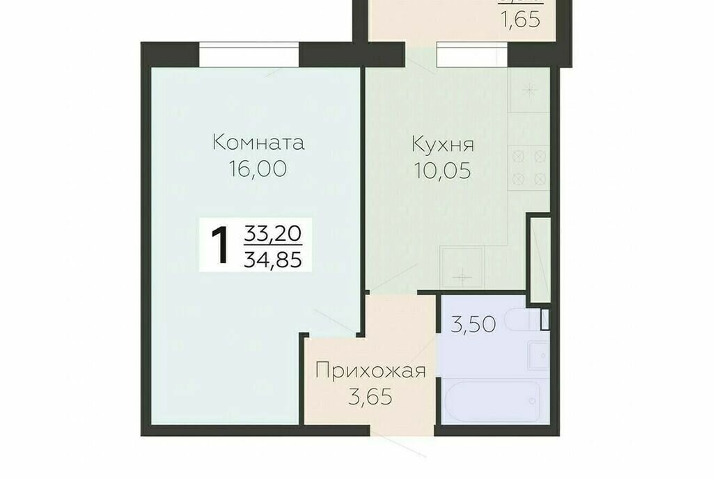 квартира г Всеволожск Южный ЖК Радужный Улица Дыбенко фото 1