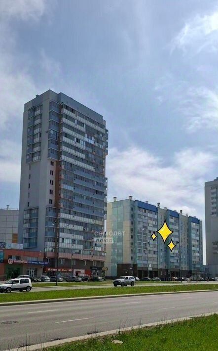 квартира г Челябинск р-н Курчатовский ул Бейвеля 54 фото 10