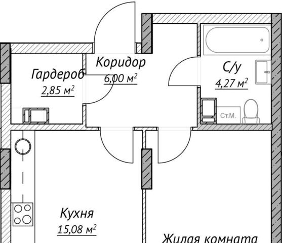 Горьковская Сахарный Дол жилой комплекс фото
