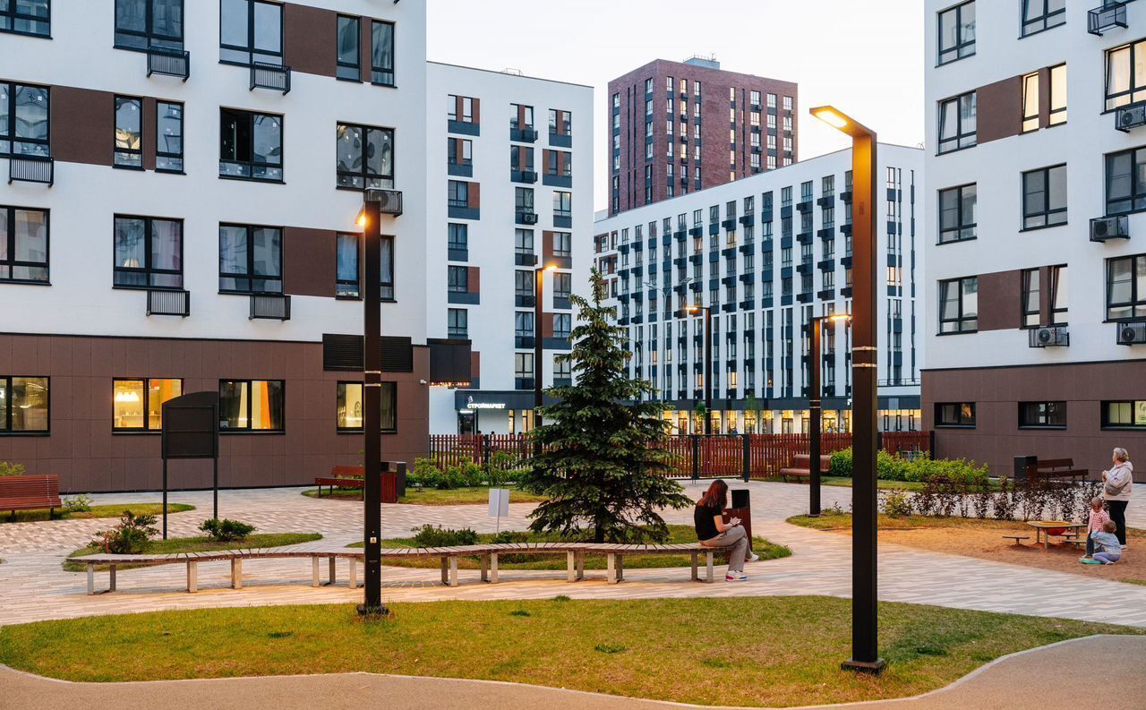 квартира г Москва п Сосенское метро Коммунарка ул Поляны 18/2 Потапово, з/у 50Д, Московская область фото 25