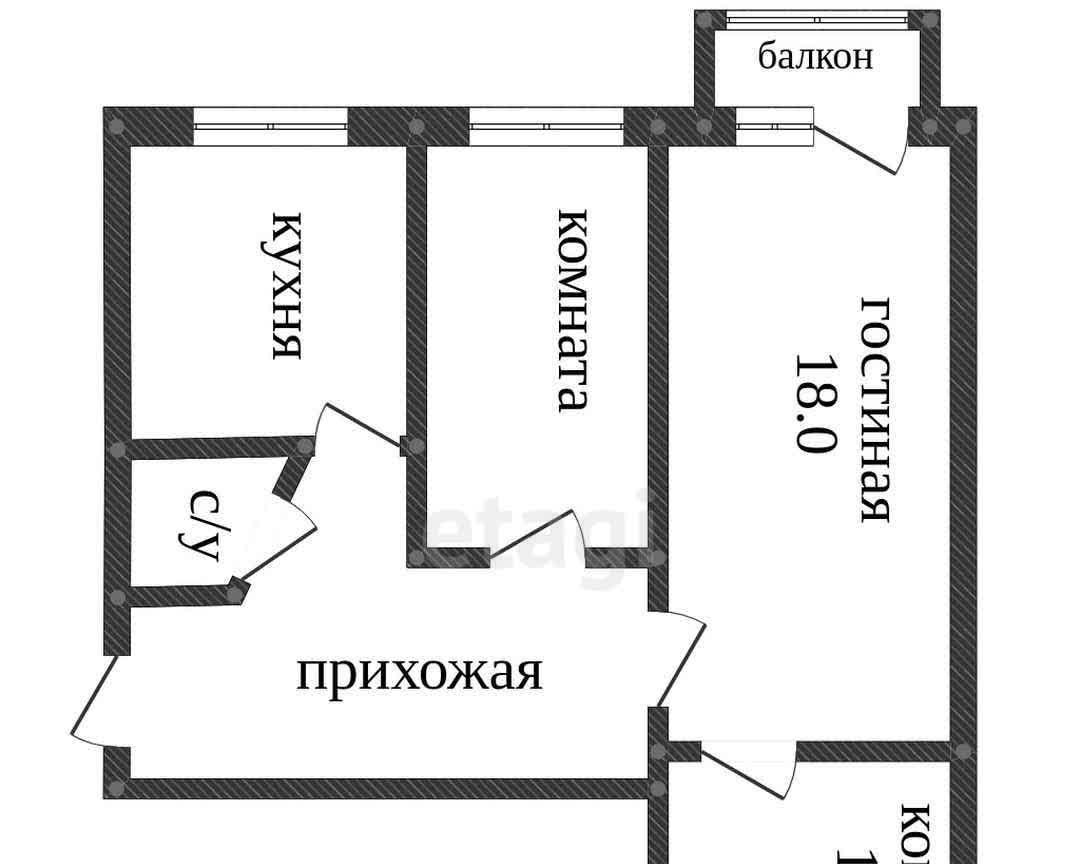 квартира г Миасс ул Орловская 38 Автозавод фото 12