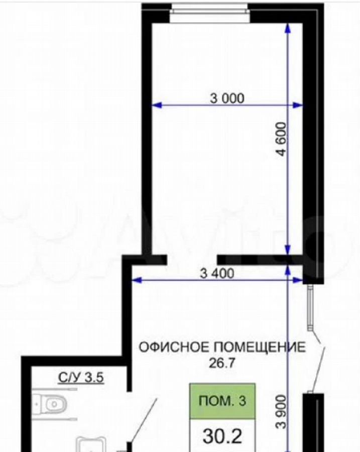 торговое помещение г Краснодар р-н Прикубанский ул им. лётчика Позднякова 2 фото 5
