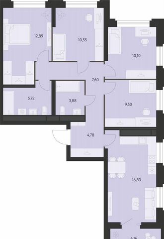 Академический ул. В. Де Геннина, д. 1, блок 4. 5 фото