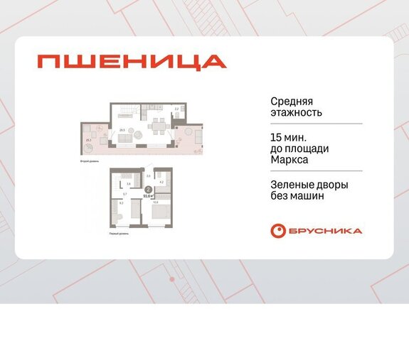 жилой район «Пшеница» Речной Вокзал фото