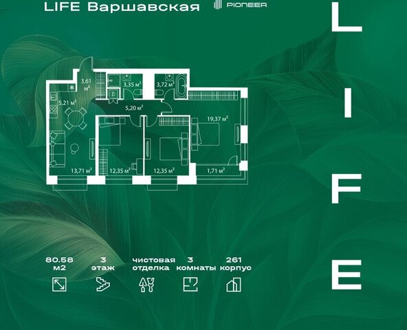 метро Каширская ЮАО Москворечье-Сабурово ЖК Лайф Варшавская фото