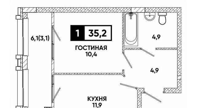 Клубный Печорин кв-л фото