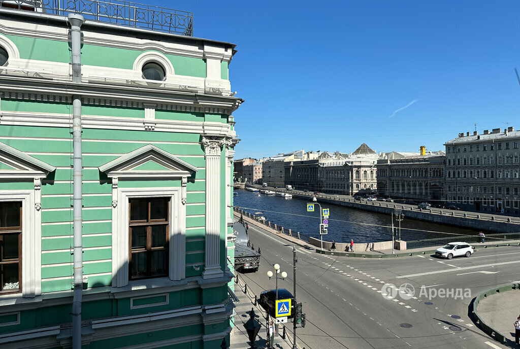 квартира г Санкт-Петербург метро Звенигородская наб Реки Фонтанки 67/69 округ № 78 фото 27