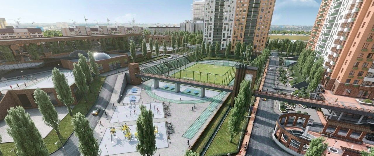 квартира г Ростов-на-Дону р-н Октябрьский ул Нансена 107/5 ЖК Гринсайд фото 14