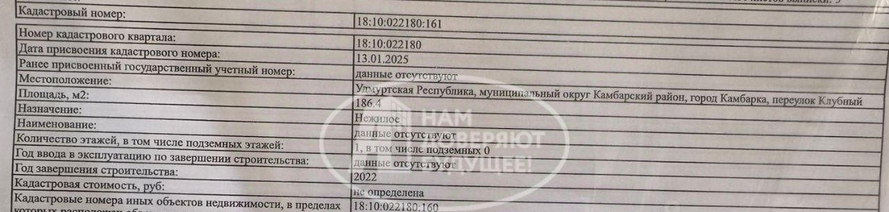 свободного назначения р-н Камбарский г Камбарка пер Клубный 10 фото 19