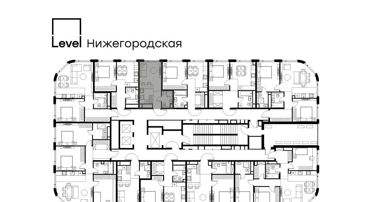 квартира г Москва метро Нижегородская Левел Нижегородская жилой комплекс, 5 фото 2