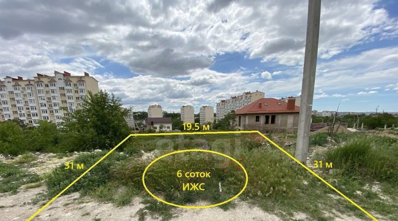 земля г Симферополь р-н Киевский ул Веры Роик фото 1