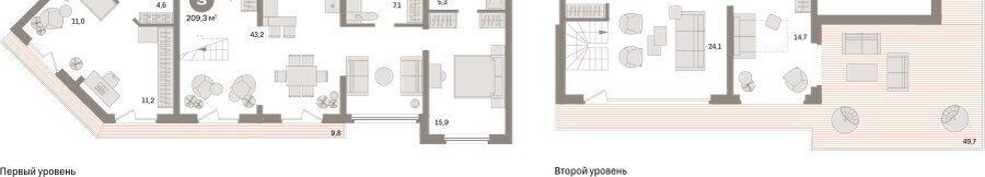 квартира г Екатеринбург р-н Ленинский Чкаловская ул Советских женщин жилой район «Южные кварталы» фото 2