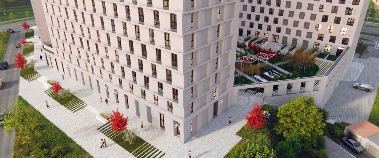 квартира г Казань метро Горки ЖК «Унай» Седьмое Небо жилрайон фото 2