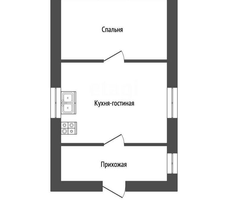 дом г Междуреченск снт Березка фото 1