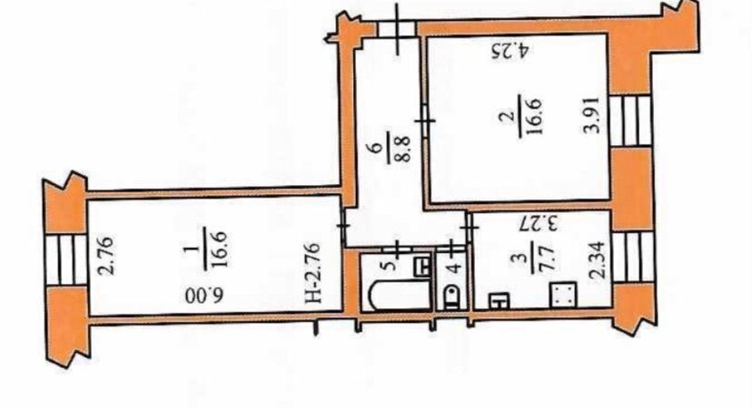 квартира г Салехард ул Чубынина 12 фото 12