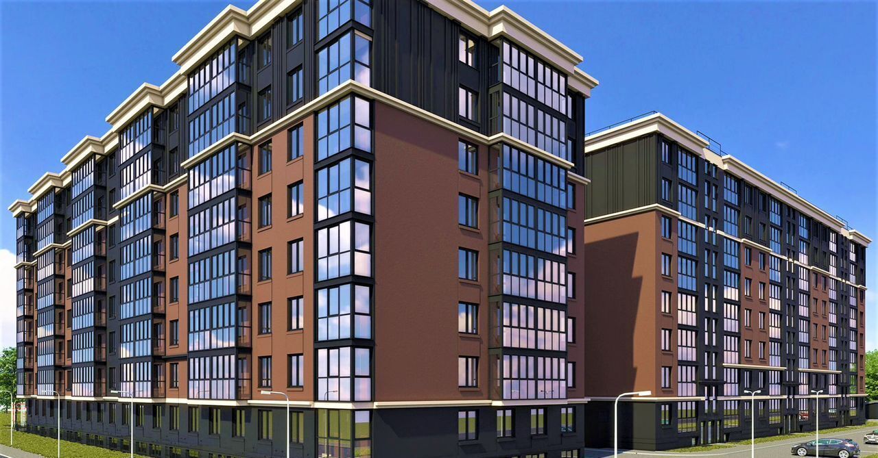 квартира г Калининград р-н Московский ул. Толстикова, д. 36, корп. 2 фото 3