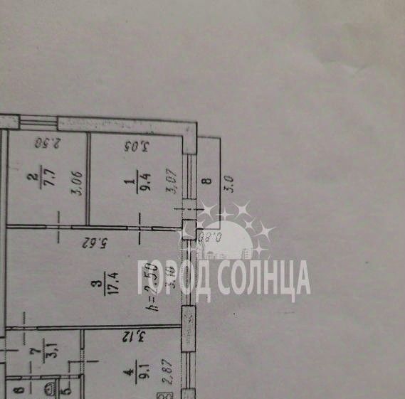 квартира г Омск р-н Центральный ул 5-я Северная 193/1 фото 18