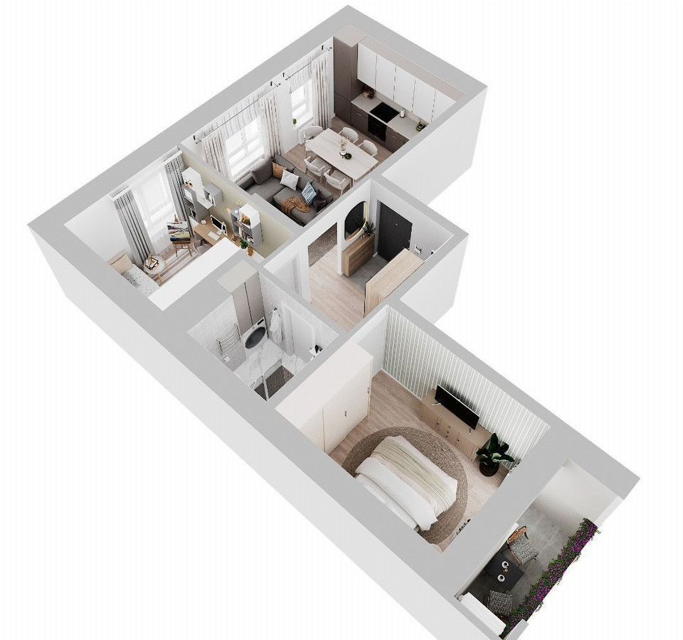 квартира г Ижевск р-н Ленинский ул Зои Космодемьянской 15 фото 31