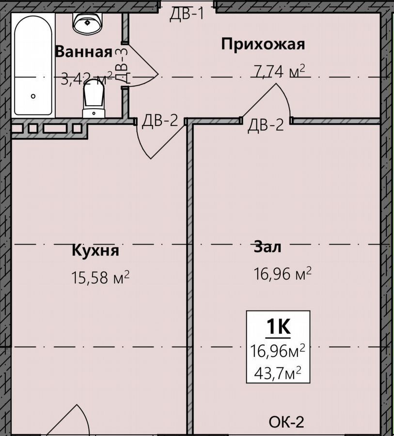 квартира г Махачкала р-н Кировский Благородная ул., 10 фото 2