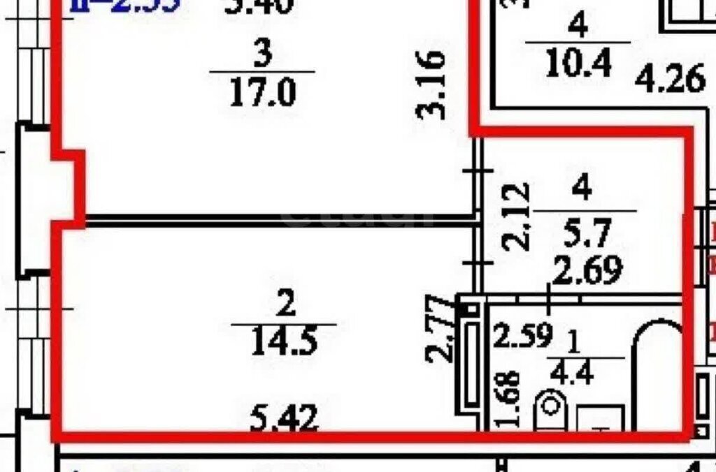 квартира г Новосибирск Заельцовская ул Дуси Ковальчук 378б фото 1