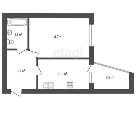 квартира ул Селезневская 2бк/3 фото